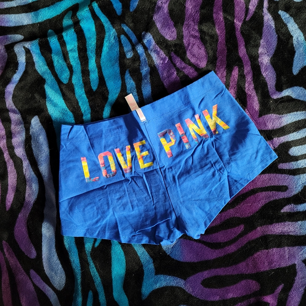 PINK swim shorts